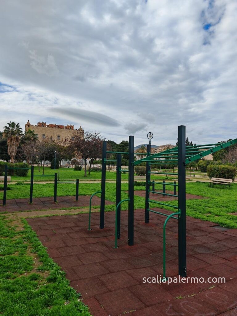 Discovering Borgo Zisa: The Green & Historical Heart of Palermo (Just Steps from Your Suite) 5 Public fitness area rules Palermo park Zisa Castle